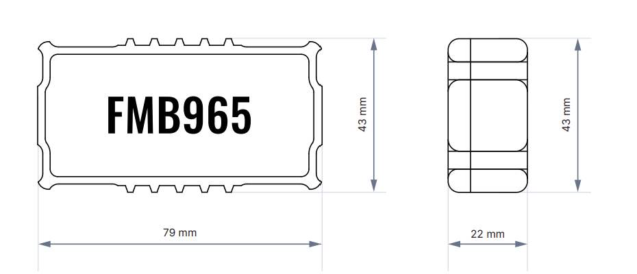 CRE-FMB-1965 — Teknik Ölçüler